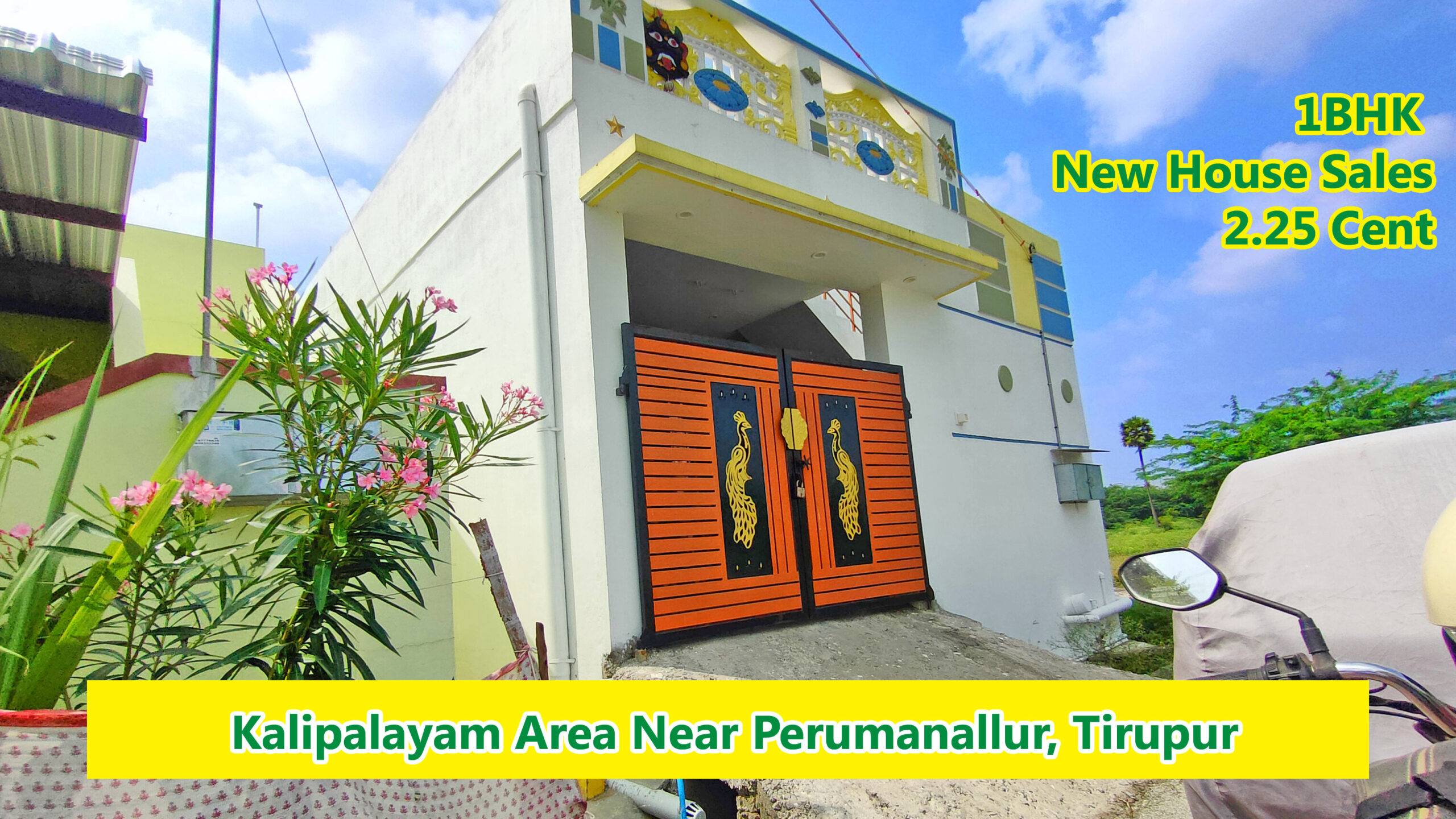 Independent Houses for sale near Perumanallur, Kalipalayam area, Tirupur